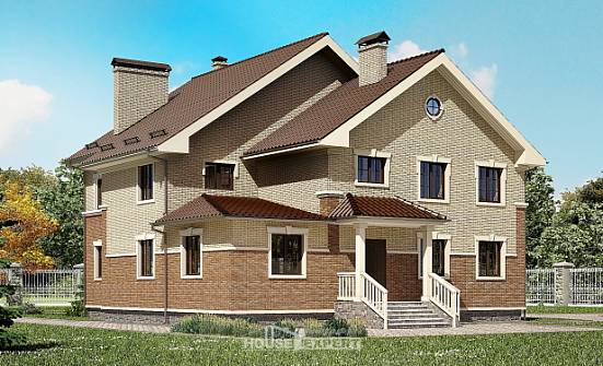 300-004-Л Проект двухэтажного дома, красивый коттедж из керамзитобетонных блоков Борисоглебск | Проекты домов от House Expert