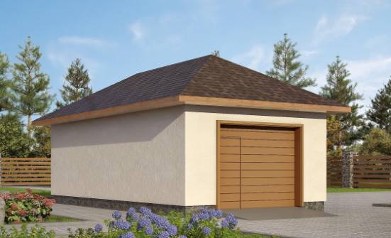 040-001-П Проект гаража из теплоблока Борисоглебск | Проекты домов от House Expert