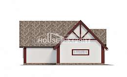 145-002-Л Проект гаража из бризолита Лиски, House Expert